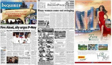 Philippine Daily Inquirer – August 26, 2014