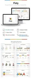GraphicRiver Flaty PowerPoint Presentation Template