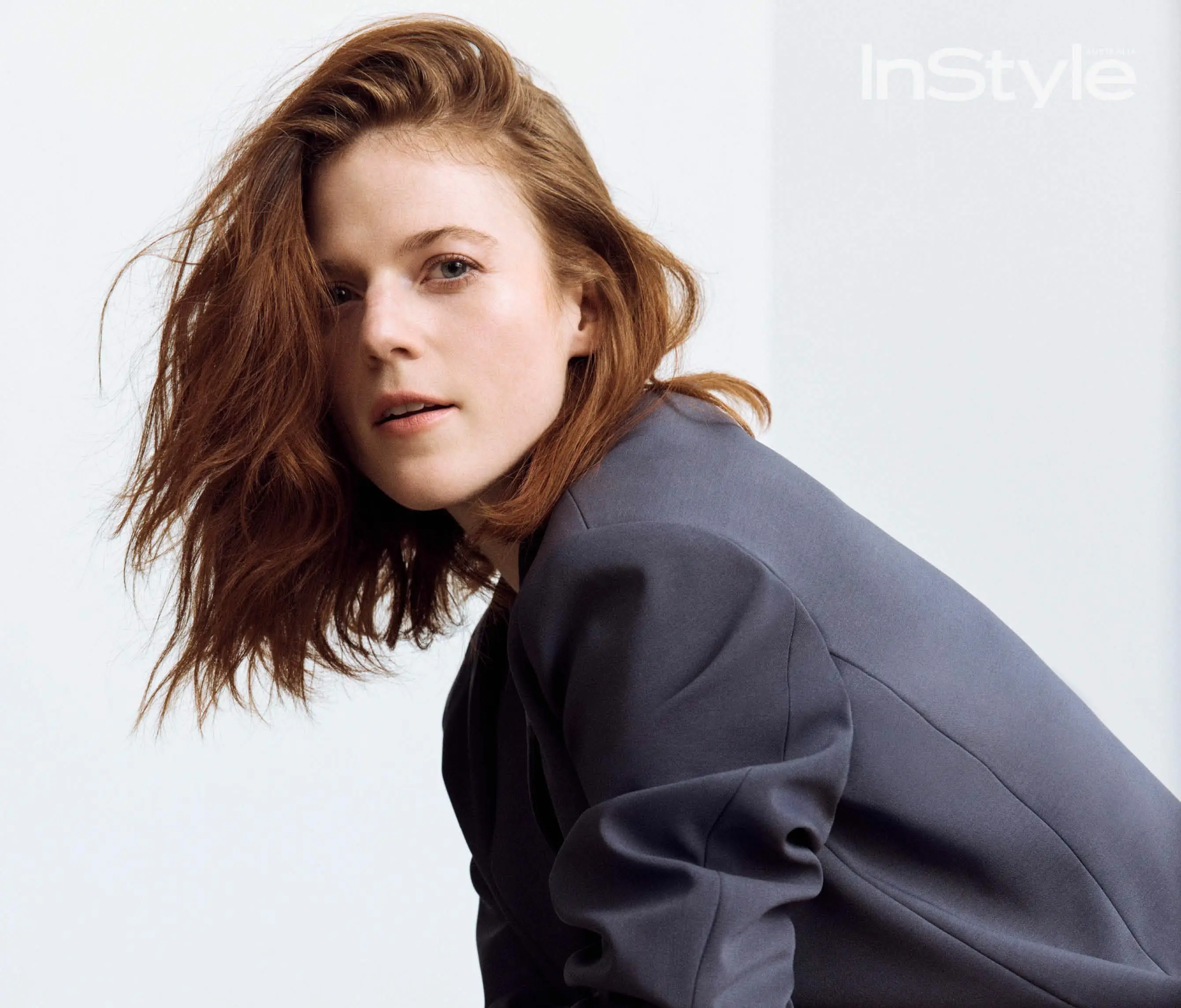 Rose Leslie by Amie Milne for InStyle Australia May 2022 / AvaxHome