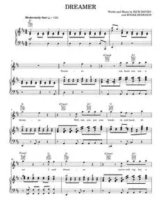 Dreamer - Supertramp (Piano-Vocal-Guitar)