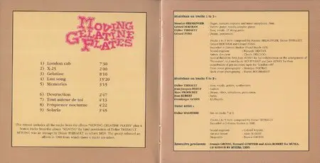 Moving Gelatine Plates ‎– Moving Gelatine Plates (1971) [Reissue 1992]