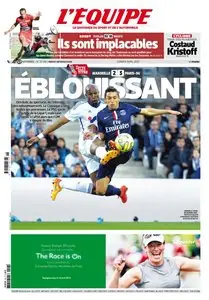 L'Equipe du Lundi 6 Avril 2015