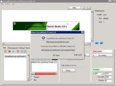 IncrediFlash Intro and Banner Studio v2.0.2020 Portable