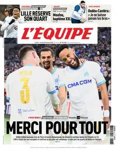 L’equipe du Vendredi 8 Mars 2024