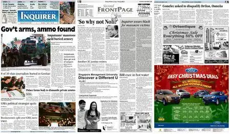 Philippine Daily Inquirer – December 05, 2009