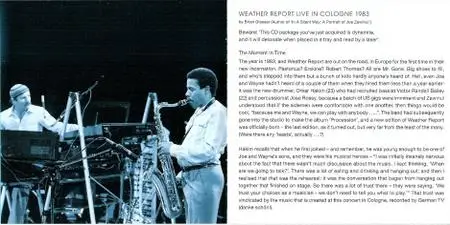 Weather Report - Live In Cologne 1983 (2011) {2CD Set, Art Of Groove AOG80052CD}