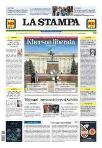 La Stampa Savona - 12 Novembre 2022