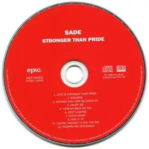 Sade - Stronger Than Pride (1988) {2013, Japanese Blu-Spec CD2, Remastered}