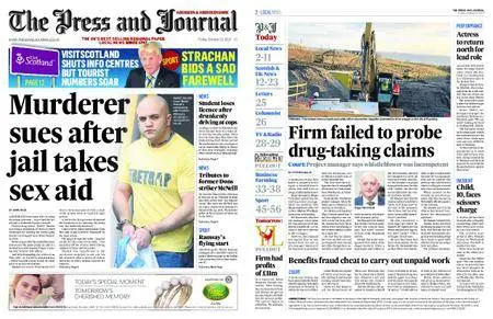 The Press and Journal Aberdeen – October 13, 2017
