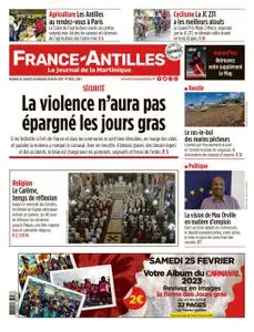 France-Antilles Martinique – 24 février 2023