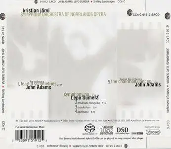 Shifting landscapes - Orchestral works by John Adams and Lepo Sumera (Norrlands Opera Orchestra - Järvi)(2001)