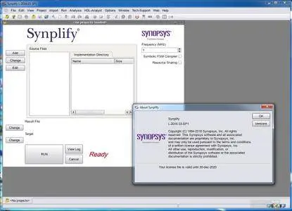 Synopsys Synplify with Design Planner L-2016.03-SP1