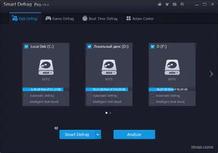 IObit Smart Defrag Pro 4.3.0.926 Multilingual