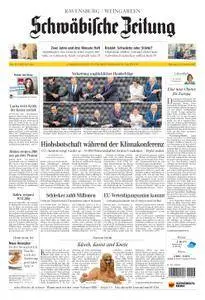 Schwäbische Zeitung Ravensburg - 14. November 2017