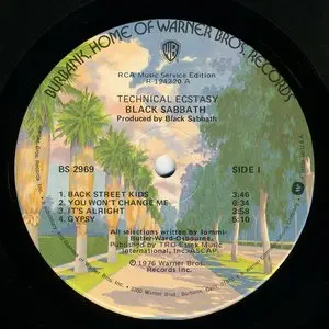 Black Sabbath - Technical Ecstasy (1976) (24/96 Vinyl Rip)