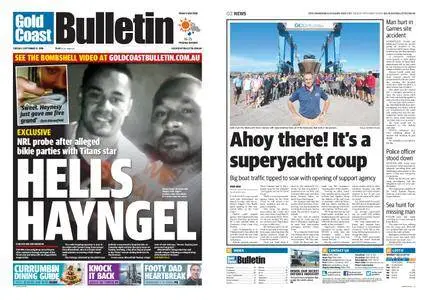 The Gold Coast Bulletin – September 13, 2016