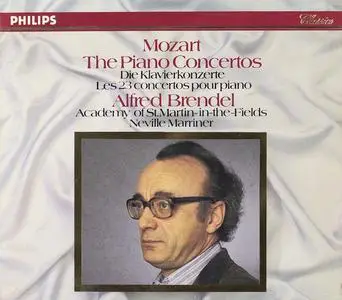 Alfred Brendel, Academy of St. Martin-in-the-Fields, Neville Marriner - Mozart: The Piano Concertos (1985)