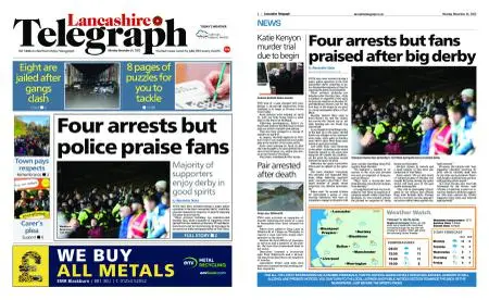 Lancashire Telegraph (Burnley, Pendle, Rossendale) – November 14, 2022
