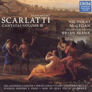 Brian Asawa, Nicholas McGegan, Arcadian Academy - Alessandro Scarlatti: Cantatas, Volume III (2000)