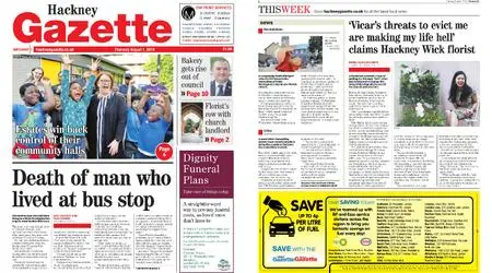 Hackney Gazette – August 01, 2019