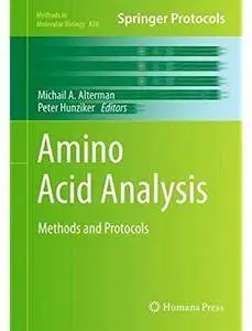 Amino Acid Analysis: Methods and Protocols