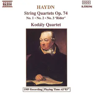 Kodály Quartet - Joseph Haydn: String Quartets Op. 74 Nos. 1-3 (1990)