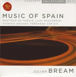 Julian Bream - Music of Spain (6CD, 2005)