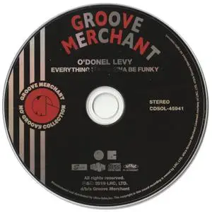 O'Donel Levy - Everything I Do Gonna Be Funky (1974) [2019, Japan]