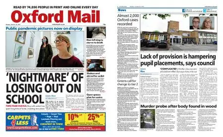 Oxford Mail – October 26, 2020