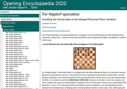 ChessBase Opening Encyclopaedia 2020