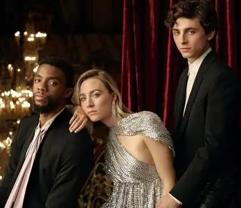 Saoirse Ronan, Chadwick Boseman, Rami Malek & more by Emmanuel “Chivo” Lubezki for Vanity Fair’s Hollywood Issue 2019