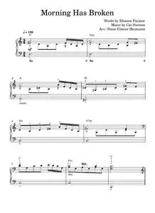 Morning has broken - Cat Stevens (Easy Piano)