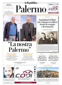 la Repubblica Palermo - 25 Aprile 2023