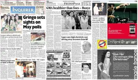 Philippine Daily Inquirer – November 28, 2006