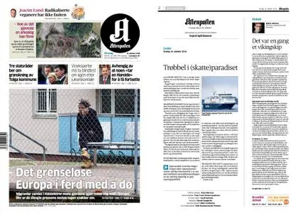 Aftenposten – 16. oktober 2018