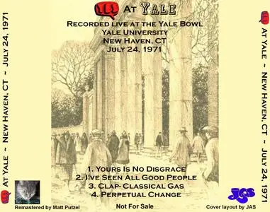 Yes - at Yale (1971)
