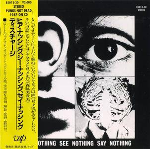 Discharge - Hear Nothing See Nothing Say Nothing (1982) {1987, Japan 1st Press}