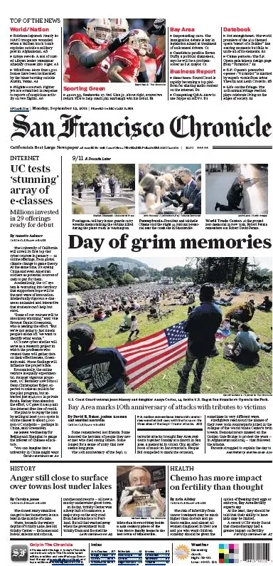 San Francisco Chronicle - (12.09.2011)