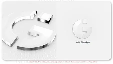 Metal Edges Logo Intro 52048974