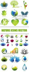 Nature Icons Vector