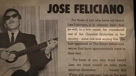 JOSE FELICIANO - Behind This Guitar (2022)