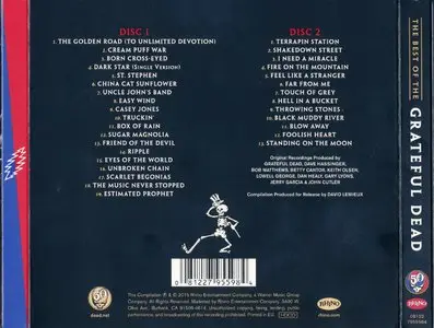 The Grateful Dead - The Best of The Grateful Dead (2015) [2CD] {Rhino}