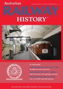 Australian Railway History - December 2016