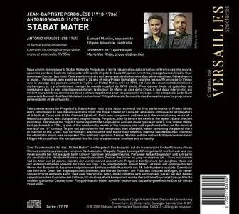 Marie van Rhijn, Orchestre de l'Opéra Royal - Pergolesi, Vivaldi: Stabat Mater pour deux castrats (2021)