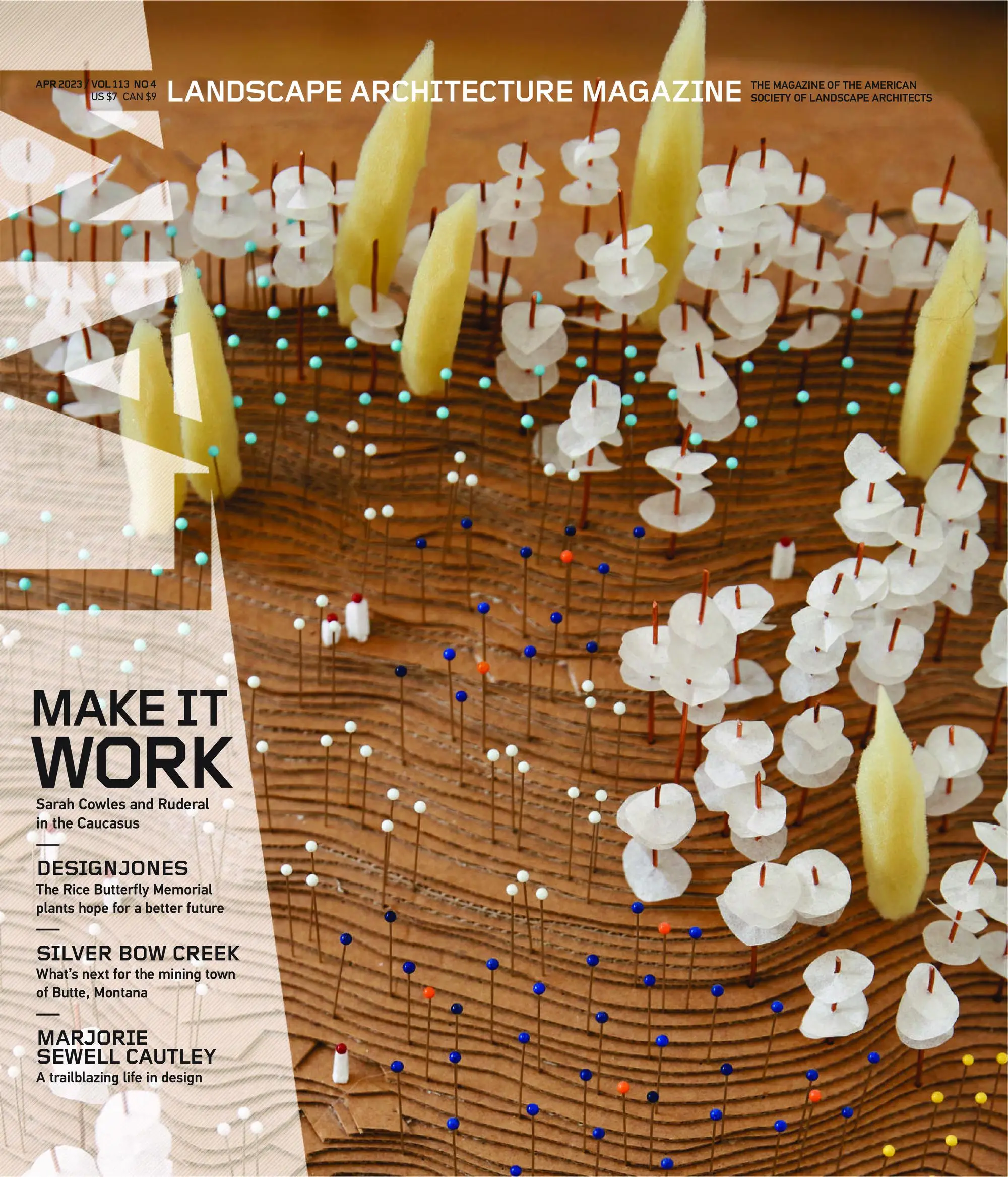 Landscape Architecture Magazine USA 2023年April 