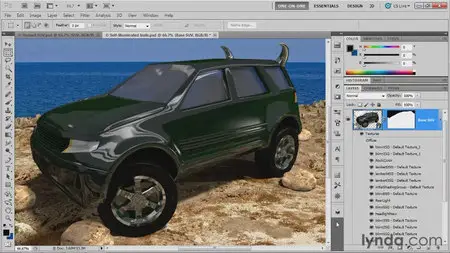 Photoshop CS5 Extended One-on-One: 3D Scenes