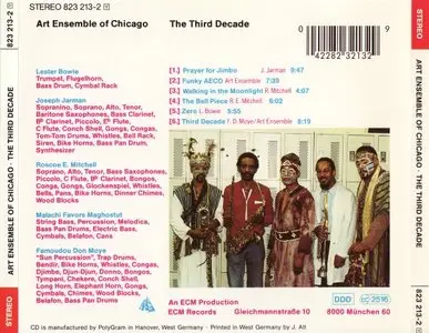 Art Ensemble Of Chicago - The Third Decade (1985) {ECM 1273}