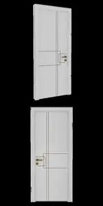 Bryce 107 Door 3D Model