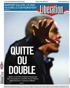Libération du Mardi 6 Novembre 2012