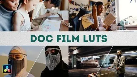 Doc Film LUTs | DaVinci Resolve 51948163